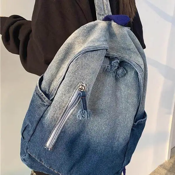zaino-rouje-dsyle-gradient-semplice-borsa-a-doppia-tracolla-per-studenti-delle-scuole-superiori-e-universitari-leggero-e-impermeabile