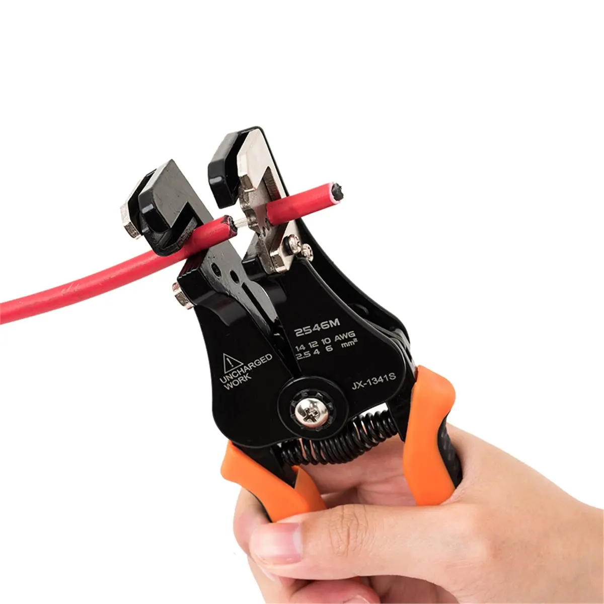 A78I Solar PV Cable Stripper Tool - 2.5/4/6mm² Range for Solar Connectors, Photovoltaic Panel Installation Stripping Plier