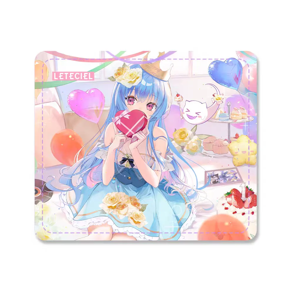 LETECIEL 1st Anniversary Appointment Day Series Themed Commemorative Mouse Pad Desk Mat Gifts