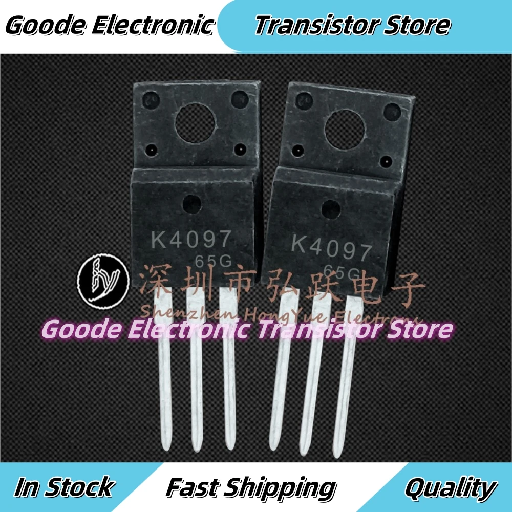 10PCS K4097 2SK4097 TO-220F  500V 9.5A  Fast Shipping Quality Guarantee