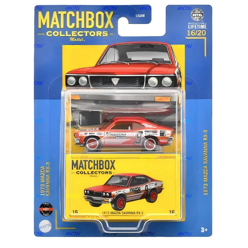 Matchbox Collector 2024 Superfast Mix 4 Gbj48 Z Car Model Aston Martin V8 Mazda Savanna Collection Diecast 1:64 Metal Toy