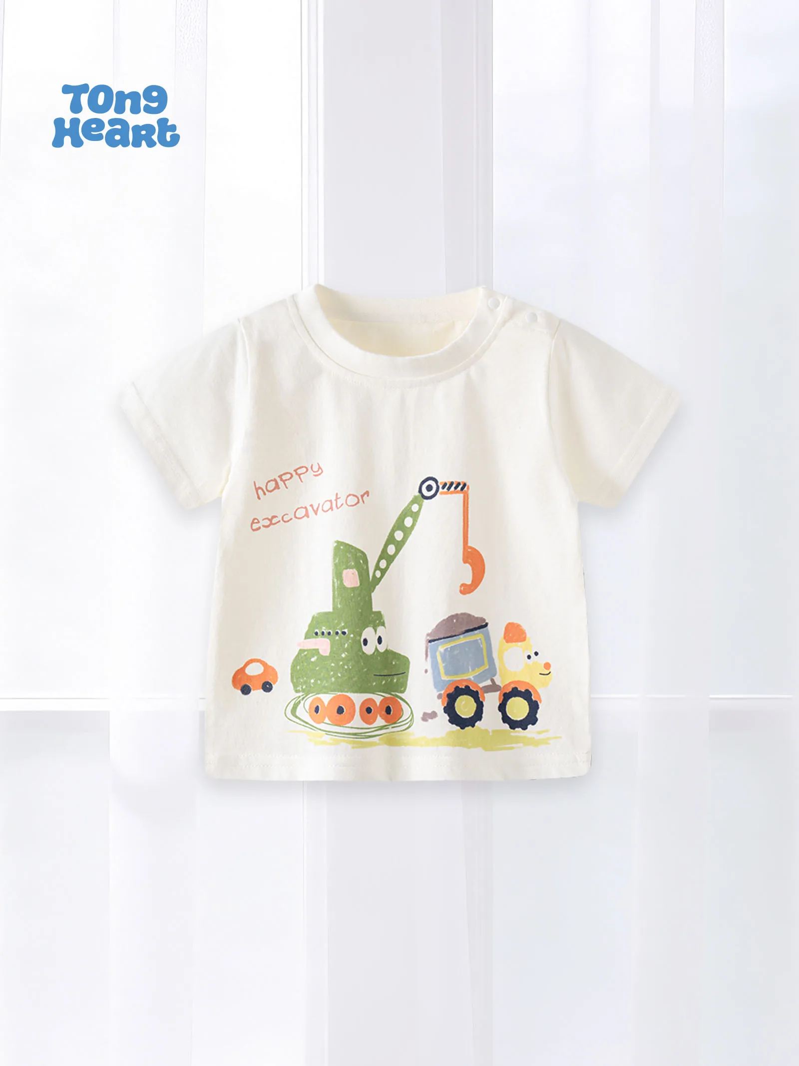 Baby short-sleeved T-shirt - Summer Lightweight Style 2026 New Product - Baby Summer Outfit - Children's Clothing - Children's T