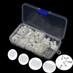 230pcs/box XH254 Connector Kit 2.54mm Pitch Assorted Types Quantities for Electronics DIY Projects AWG28-22