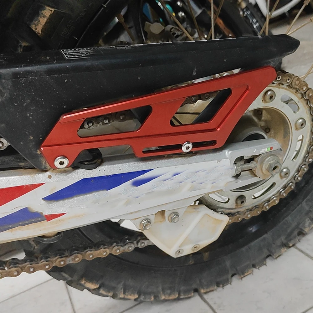 For Honda Baja XR250 XR 250 CRM250R CRM250AR CRM 250 Motorcycle Accessories Rear Sprocket Chain Guard Protector Protection Cover view 3