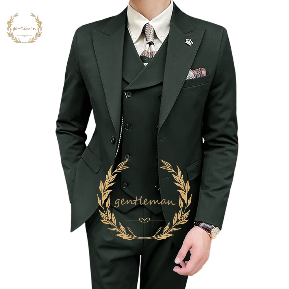 

Men's formal suit 3 piece suit, custom wedding party men's groom suit XS~5XL tuxedo slim fit comfortable formal suit