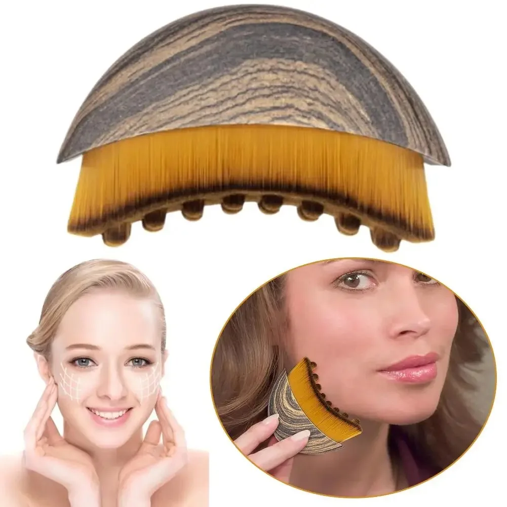 فرشاة خشبية للجسم الجاف مع صندوق تخزين - أداة تدليك الدورة اللمفاوية والسيلوليت | مجموعة العناية بالبشرة لتقشير السبا المنزلية من أجل #5