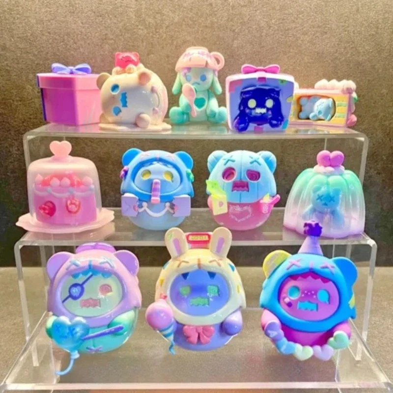 

ShinWoo Birthday Alone Series Blind Box Toys Kawaii Anime Action Figure Doll Ornament Caixa Caja Mystery Box Girls Surprise Gift