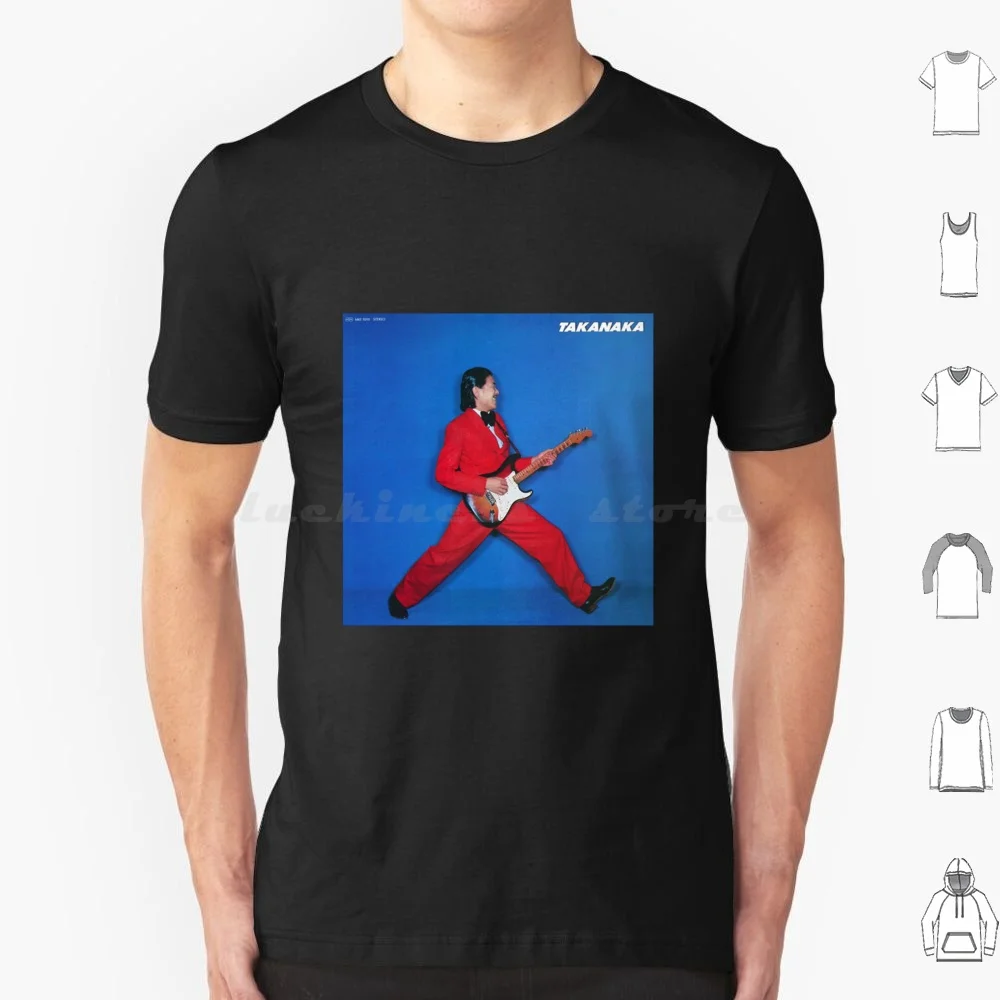 Masayoshi Takanaka-Takanaka Camiseta de algodón para hombres y mujeres DIY estampado Japón cubierta de álbum japonés vinilo Cd Jazz Funk Jazz Funk 1977
