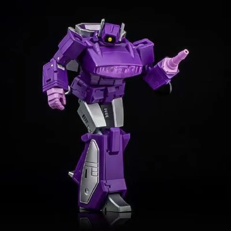 En stock juguetes transformados MS-TOYS MS-B32A MS-B32A onda de choque robot humanoide en movimiento modelo G1 pequeña proporción colección de regalos