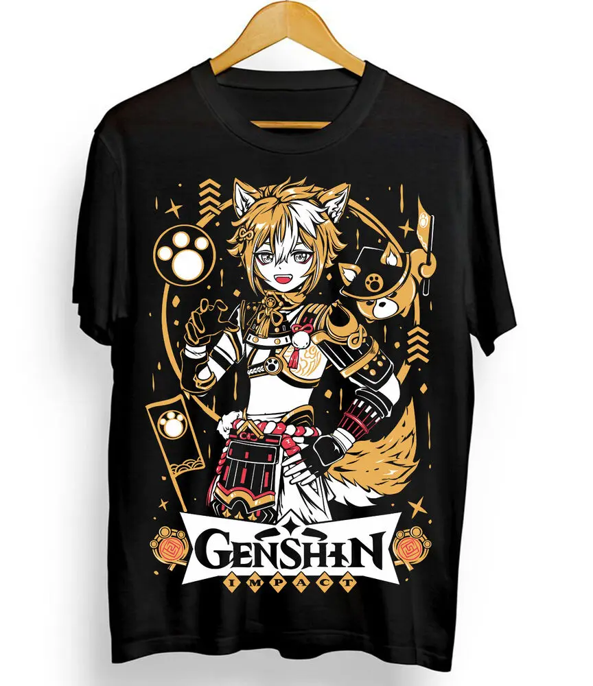 Genshin Impact Gorou UnisexT-Shirt,gorou,Anime,Manga,Graphic Tee All Size