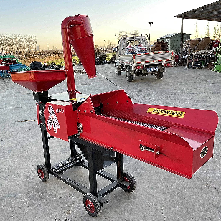 

2 In1 Africa Hot Selling Animal Feed Grass Cutting Machine/ Mini hay Chaff Cutter Milling Machine/ Mill Machine