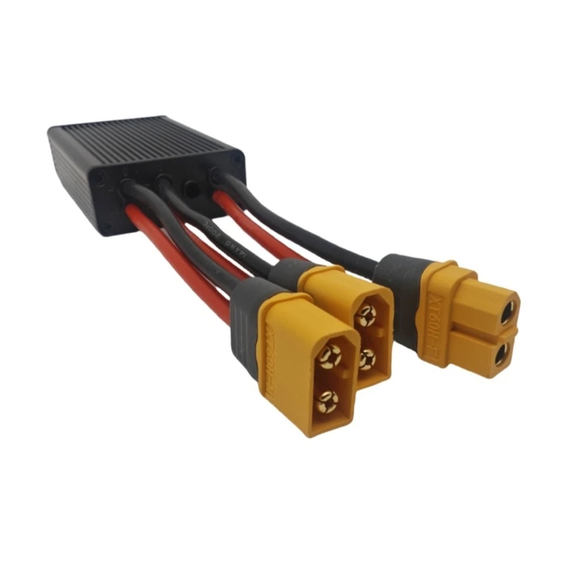 Picture 5: Battery Parallel Module Connector Adapter Battery Discharge Converter Double Battery Pack Switches Balancer for E-Bike