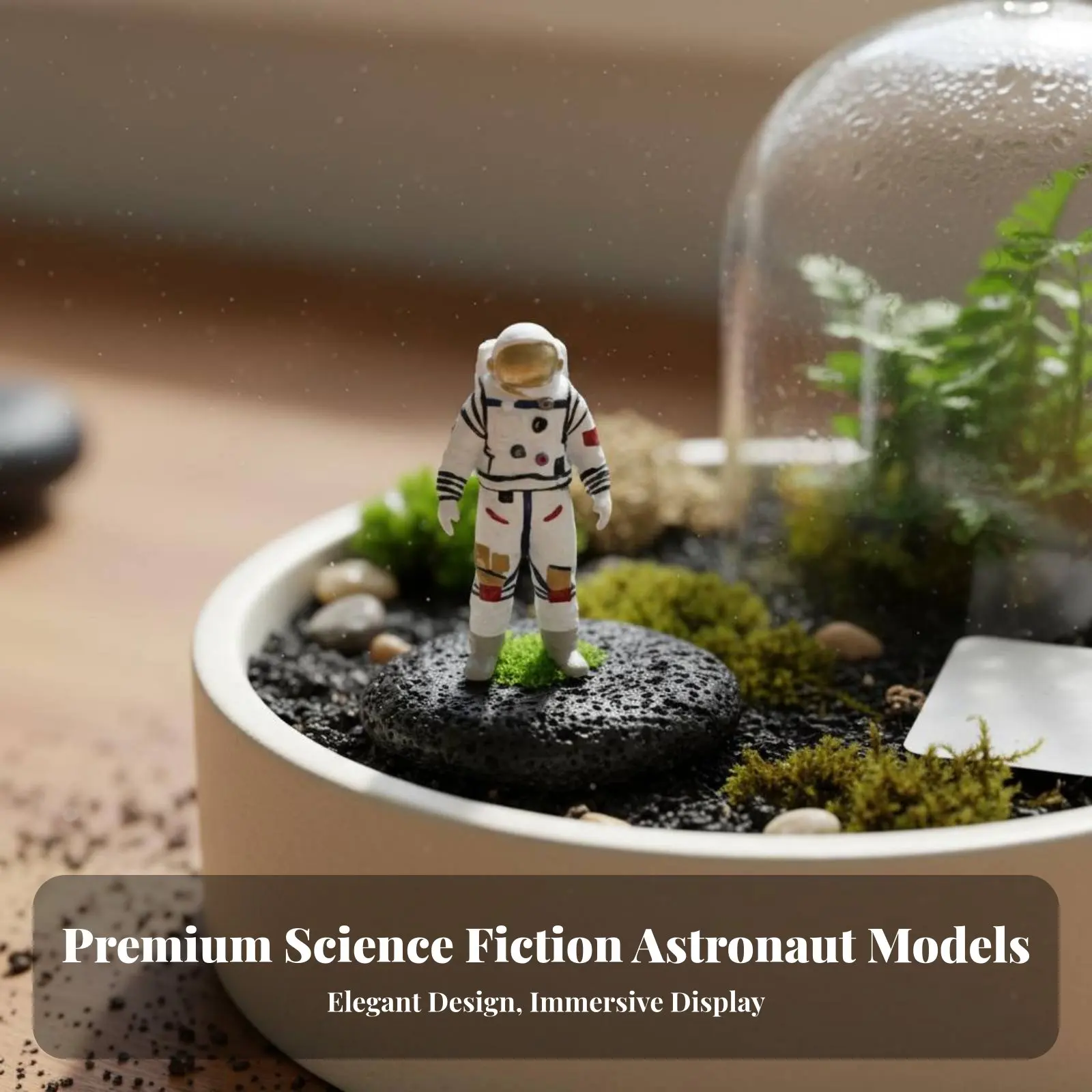 

Коллекционная фигурка космонавта в масштабе 1:64, модель космонавта-исследователя, миниатюрная декоративная фигурка, высокодетализированная, ручная роспись.