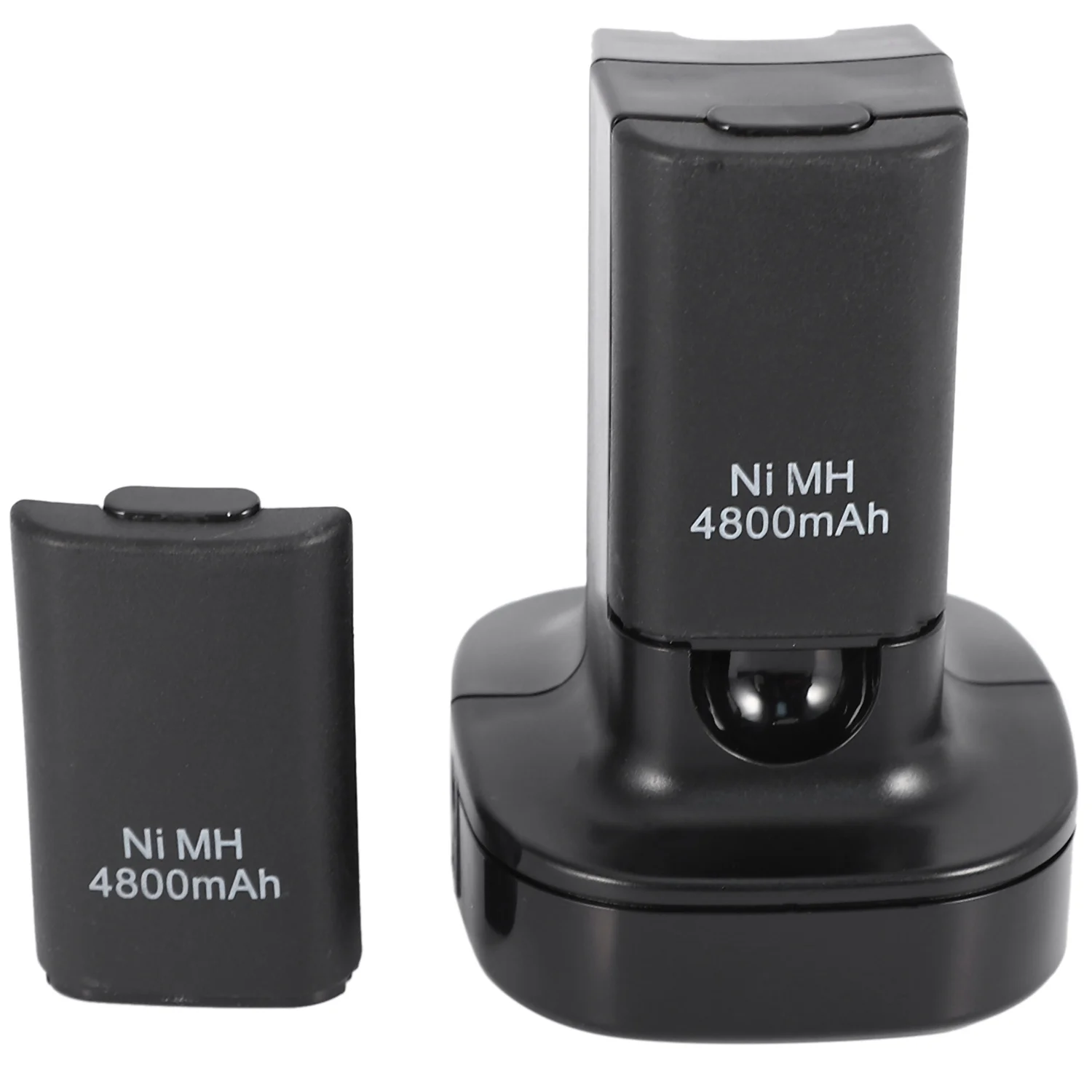 محطة قاعدة شاحن مزدوج مع 2 قطعة 4800 مللي أمبير بطارية قابلة للشحن Led شحن ضوء لوحدة تحكم Xbox 360 الاتحاد الأوروبي التوصيل الساخن #3