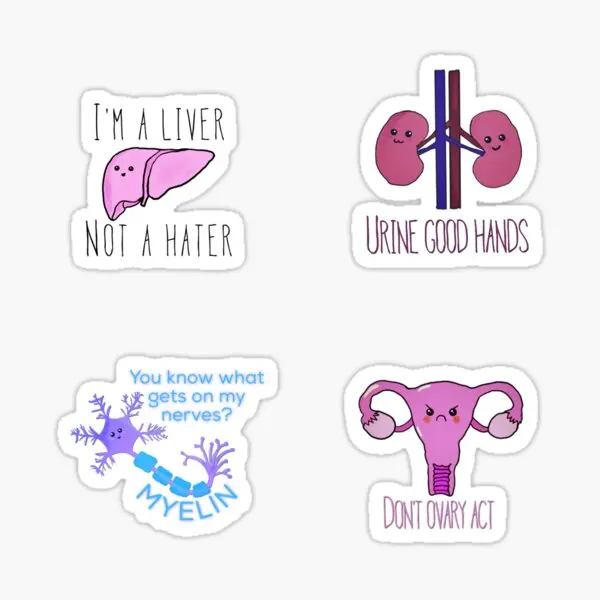 

Медицинские наклейки 5 шт. для аниме украшения автомобиля забавные наклейки на окна гостиной дома Мультяшные фоны