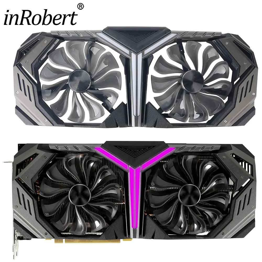 

95mm FD10015H12S Graphics Card Replacement Fan RTX2080 for Palit RTX 2060 2070 2080 SUPER GameRock Fan with Case