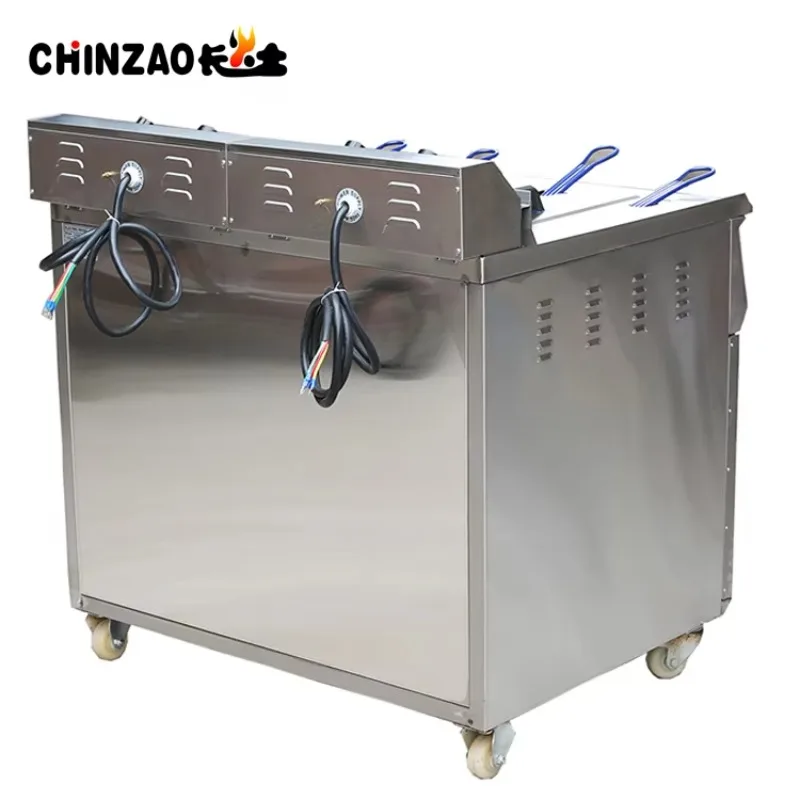 

Dual 48L Capacity Free Standing Electric Deep Fat Fryer for Sale