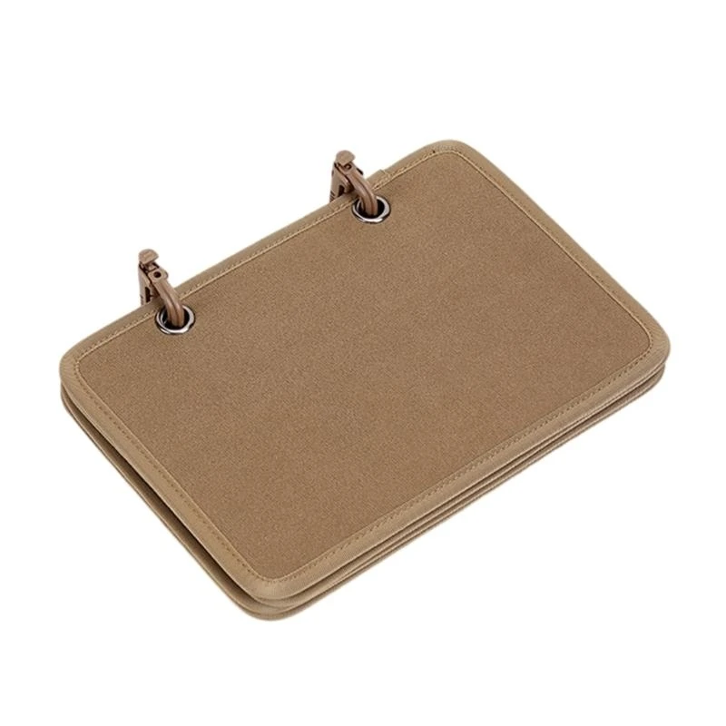 G6DE Patches Display Flip-Page Patches Booklet Organizers Mini Patches Panel Board Holder Case with Removable Binders