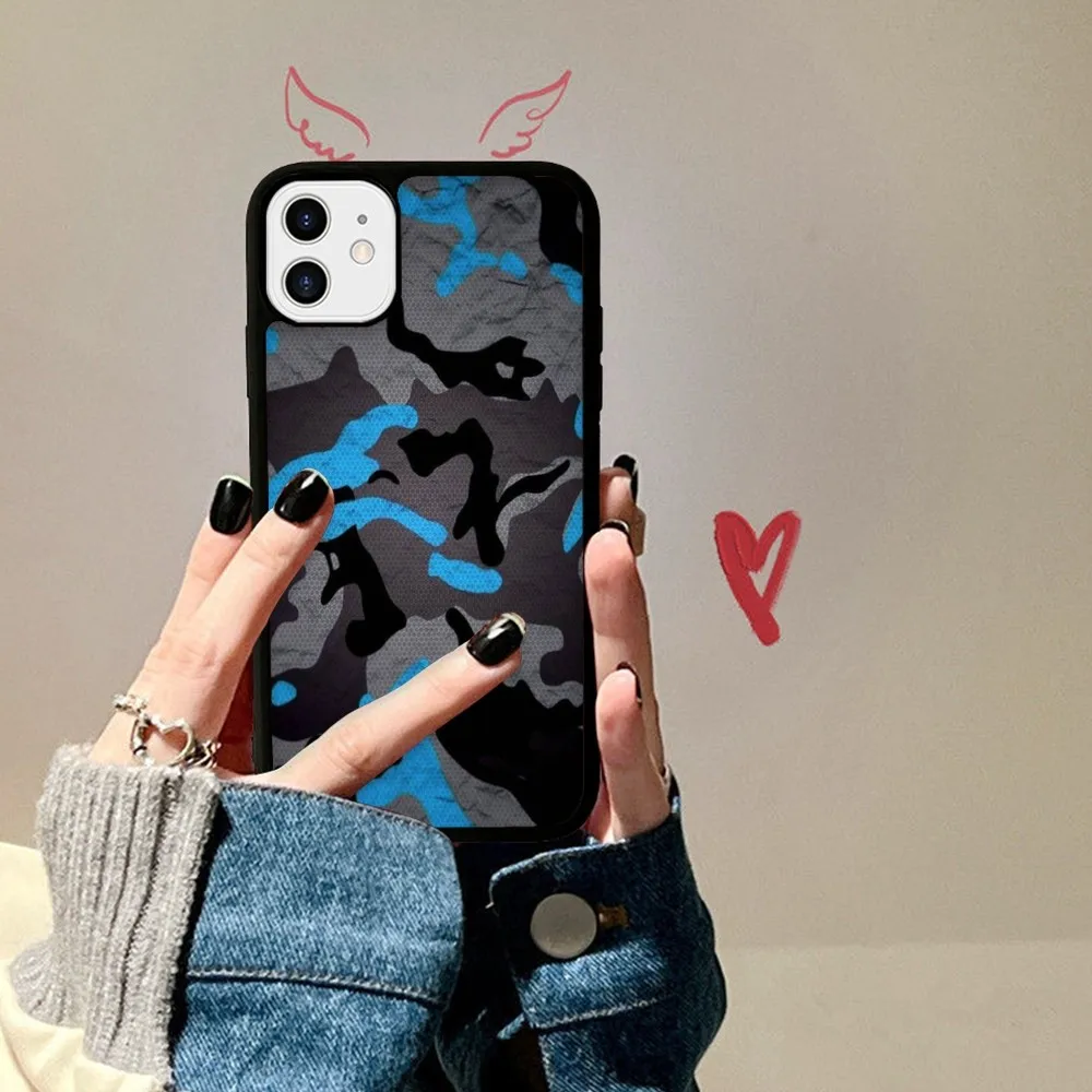 

Camouflage Camo military Phone Case Silicone PC+TPU For Samsung S10 20 30 22 23 24 Plus Lite Ultra Cover