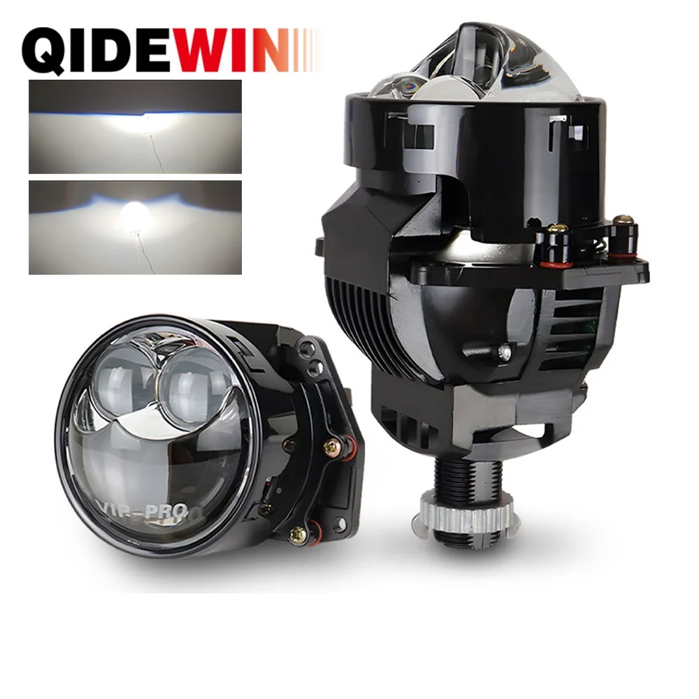 

3-дюймовые автомобильные Bi-LED линзы-проекторы с двойной линзой для фар H4 H7 9005 9006, аксессуары для модернизации автомобильных фар Hella 3R