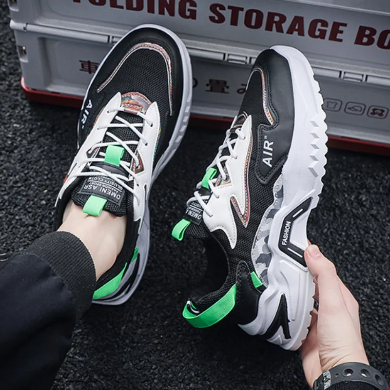 2024 Summer New Men Running Sneakers Designer Fashion Trend basket Training Shoes Outdoor Casual Walking Shoe Zapatos Hombre