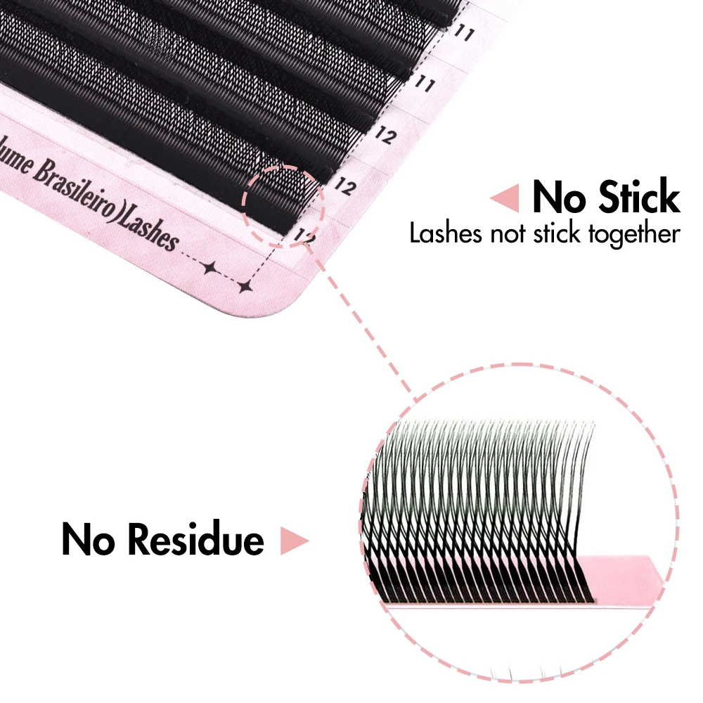 Bella moça U على شكل YY 3D 4D 5D 6D رمش تمديد YY جلدة سوبر لينة موازية مسبقة الصنع مروحة جلدة C/D/M حليقة أدوات ماكياج #5