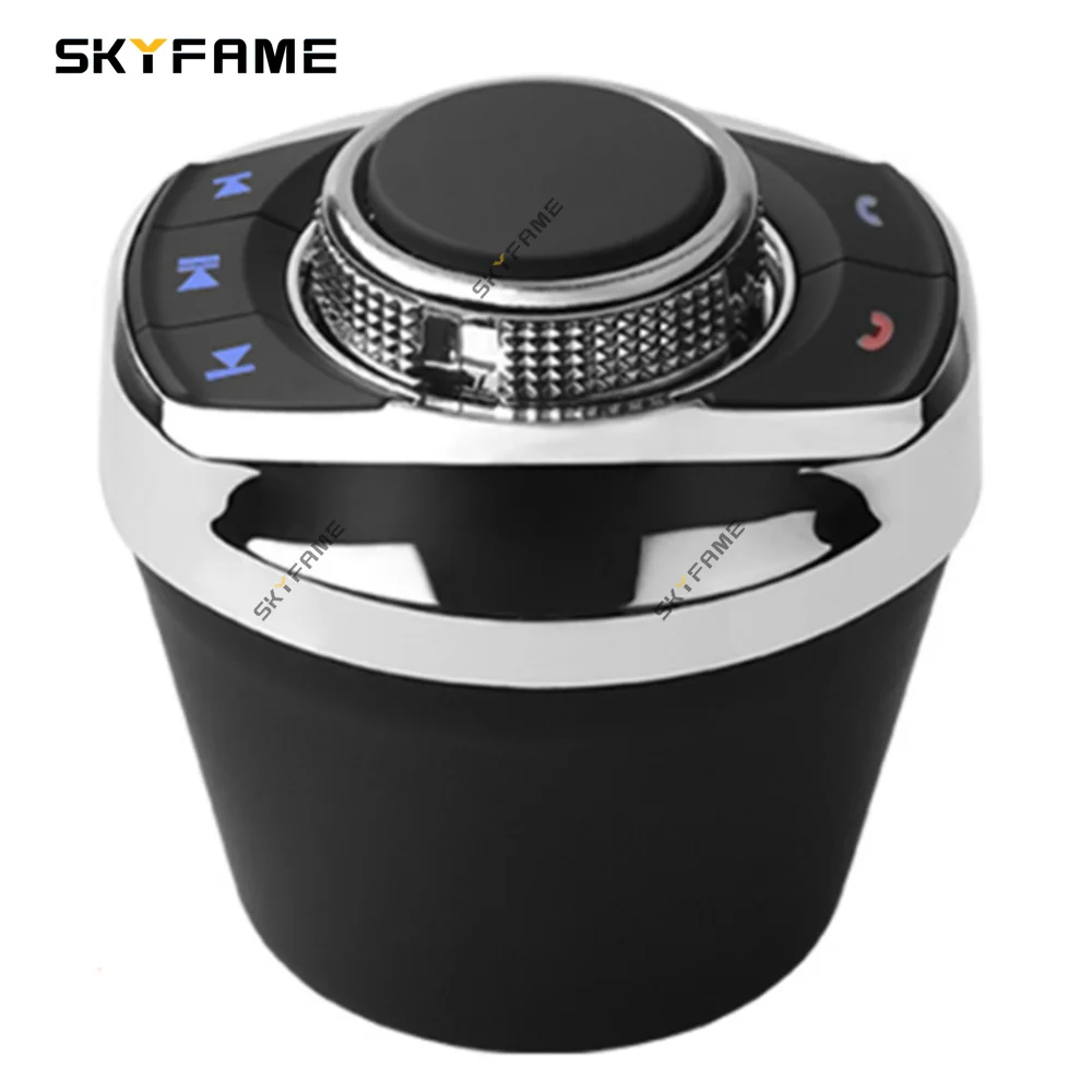 SKYFAME universel voiture Android DVD MP5 lecteur I Drive contrôleur multimédia sans fil télécommande au volant SWC