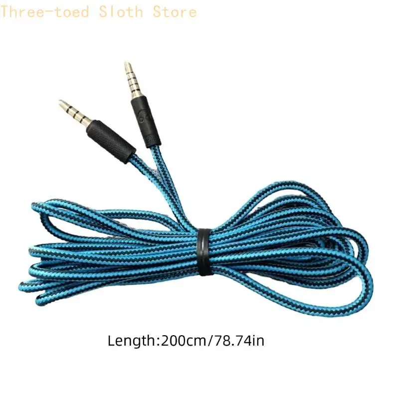 Ersetzen Sie Ihr verlorenes oder beschädigtes Kopfhörerkabel. Hochwertiges vergoldetes 3,5-mm-Anschlusskabel für G233 G433 GPRO – Detail 6