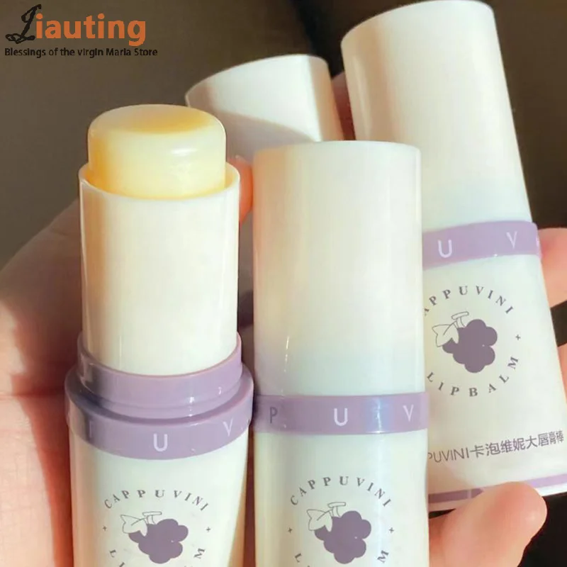 

Cappuvini Grape Lipstick Stick 8g Moisturizing Nourishing Hydrating Soothing And Tender Lips For Winter Use Lip Balm Skin Care