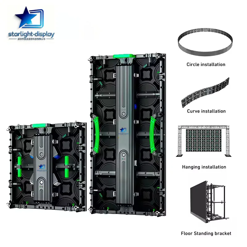 LED Video Wall Outdoor P3.91 SMD Module Watertigh Stage Rental Screen LED Digital Signage RGB Full Color Pixel HD TV LED Display