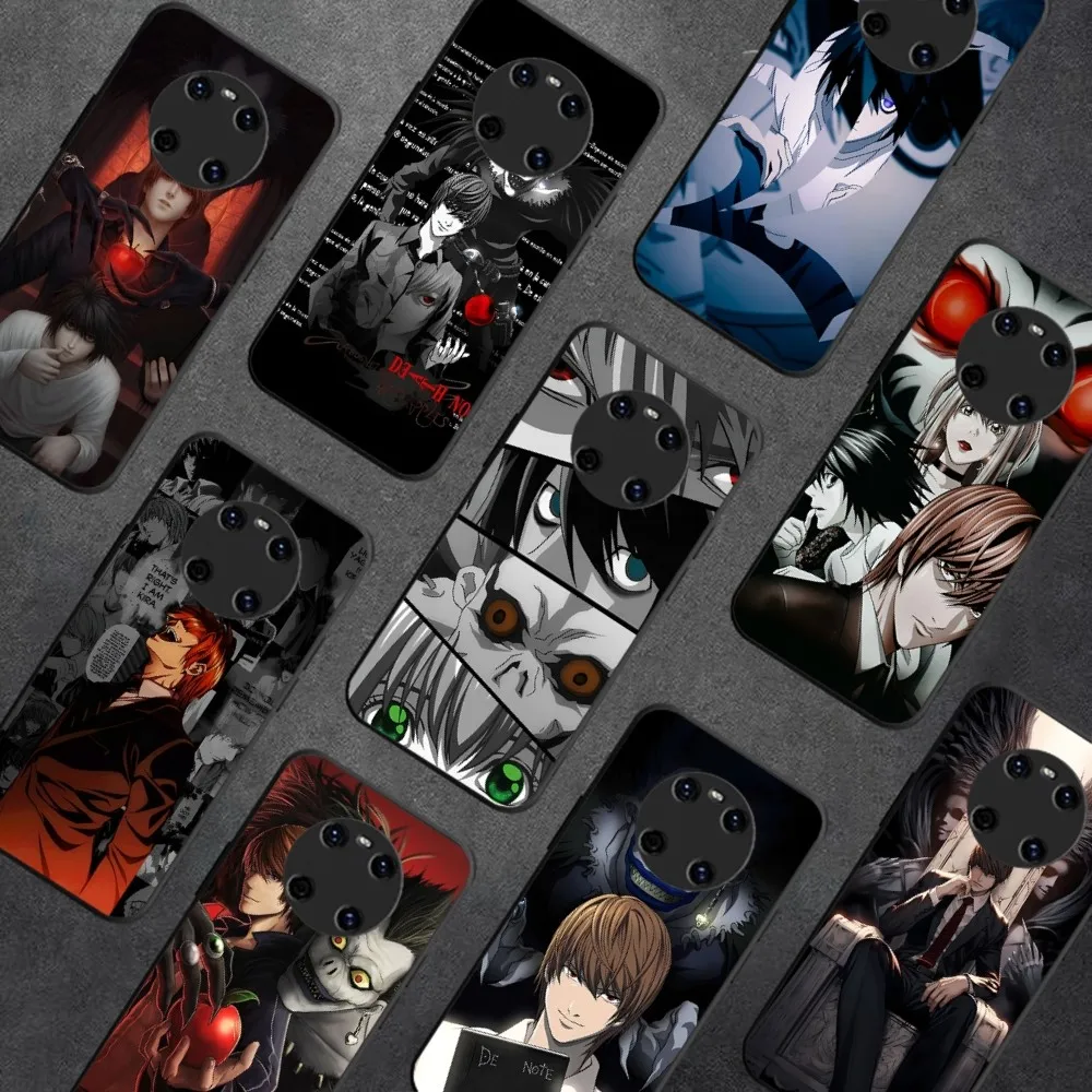 Thrilling Anime Death Note Phone Case For Huawei Y9 6 7 5 Prime Enjoy 7s 7 8 plus 7a 9e 9plus 8E Lite Psmart Shell