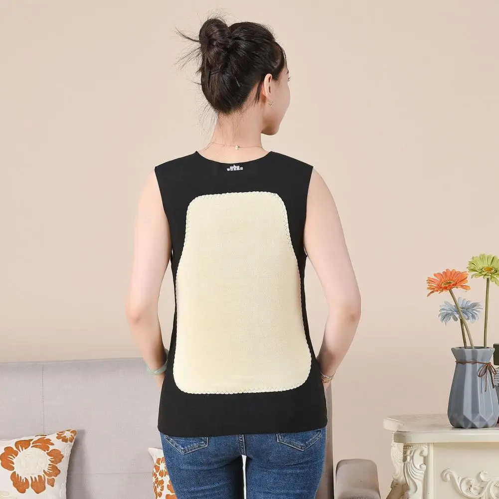 Bottoming Shirt Layering Vest Women Thermal Vest Women's Seamless Thermal Vest with Double-sided Plush for Fast Temperature Lock