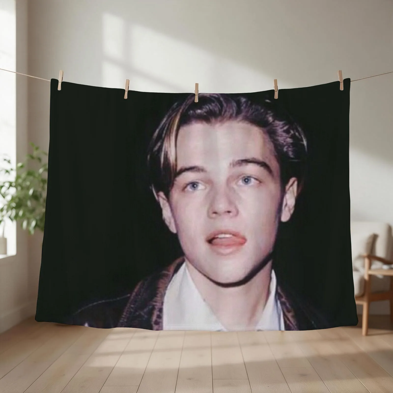 Leo DiCaprio Throw Blanket Baby Polar Beach Sofas Blankets
