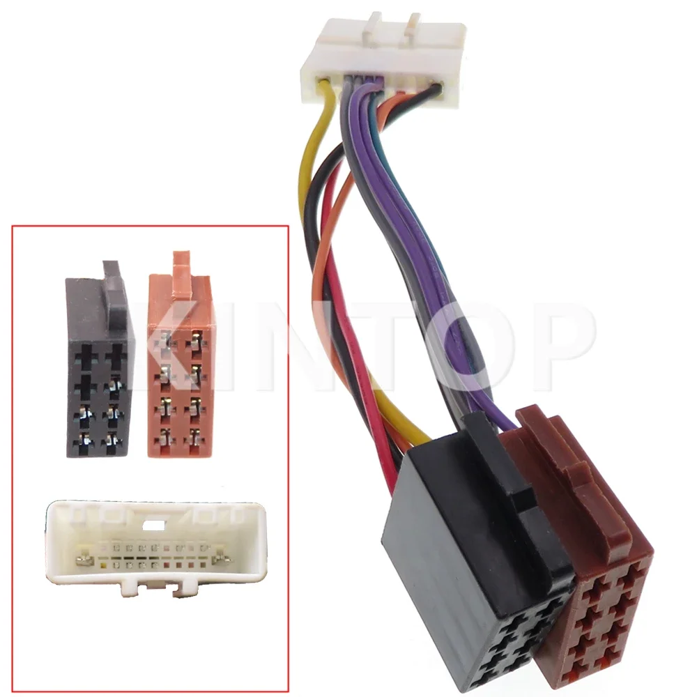 

AC Assembly Auto Stereo CD Connector Car Radio Wiring Harness ISO Adapter Connector Plug 962191-1 963121-1 357035447A 962189-1