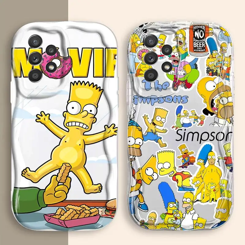 Case for Samsung Galaxy A54 A14 A52 A12 A53 A34 A71 A13 A50 A32 A21s A23 A51 A33 Funda Phone Cover Homer The Simpsons Disney