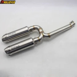 For Yamaha FZ6 S2 FZ6 FAZER S2 FZ6 FZ6N FZ6S FZ6 FAZER 2004-2011 Motorcycle Exhaust Escape Moto Muffler Middle Link Pipe