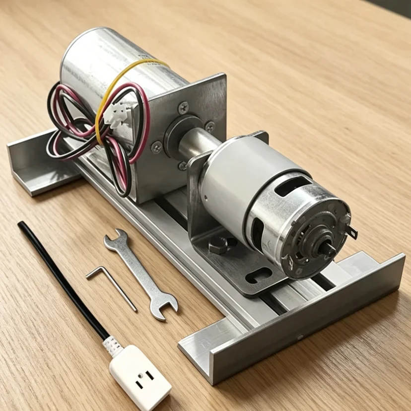 Permanent Magnet Brushless Generator 220V Double Bearing Mut