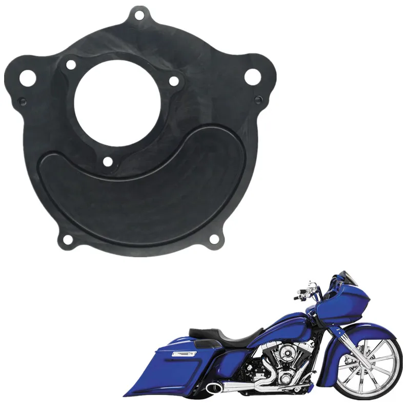 

For Harley 17-up M8 models Touring 2017 - up Softail 2018 - up Fitment D Air Cleaner Motorcycle Intake Filter Backing Plate