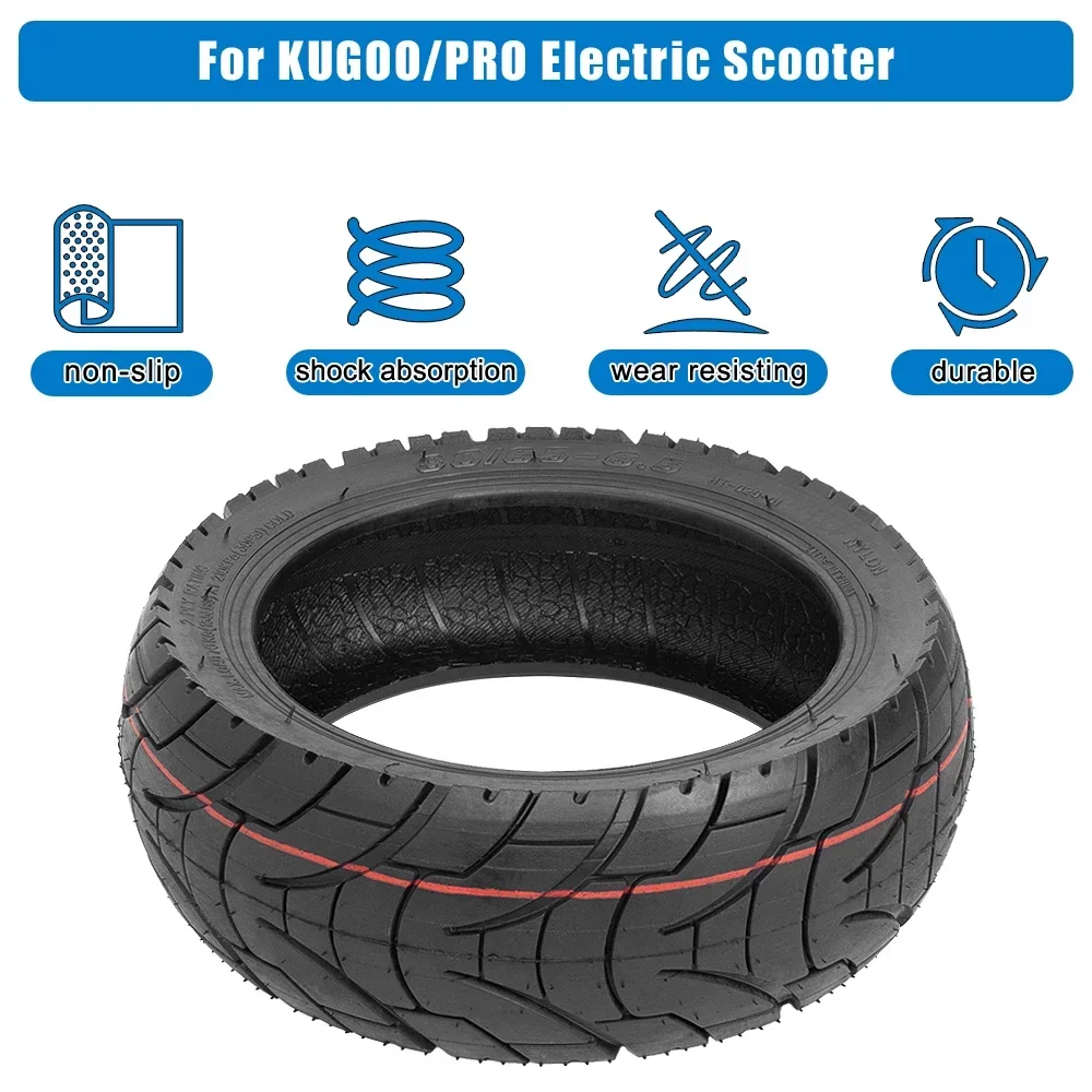 80/65-6,5 Offroad-Schlauchlosreifen für Kugoo/Pro Balance Car 255 x 80 Reifenersatz Elektroroller 10 Zoll Anti-Explosionsreifen – Detail 3