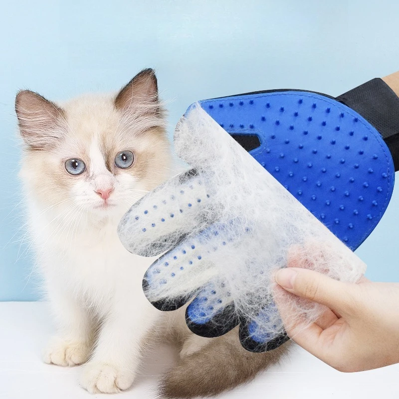 

Silicone Pet Gloves Cat Dog Hair Removal Cat Supplies Comb Hair Removal Brush Rubber Sticky Hair Gloves