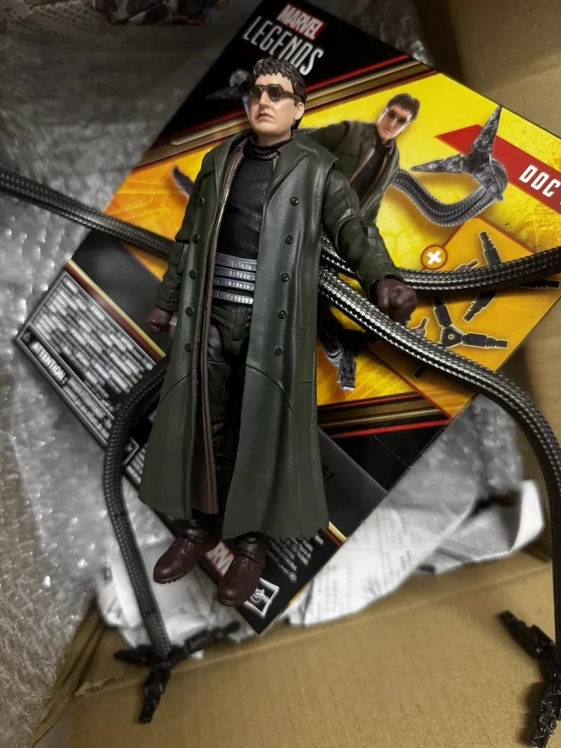 

Marvel 1:12 Authentic 6 Inch Action Figure Legends Luxury Doctor Octopus Pvc Handmade Model Collection Kid'S Birthday Toy Gifts