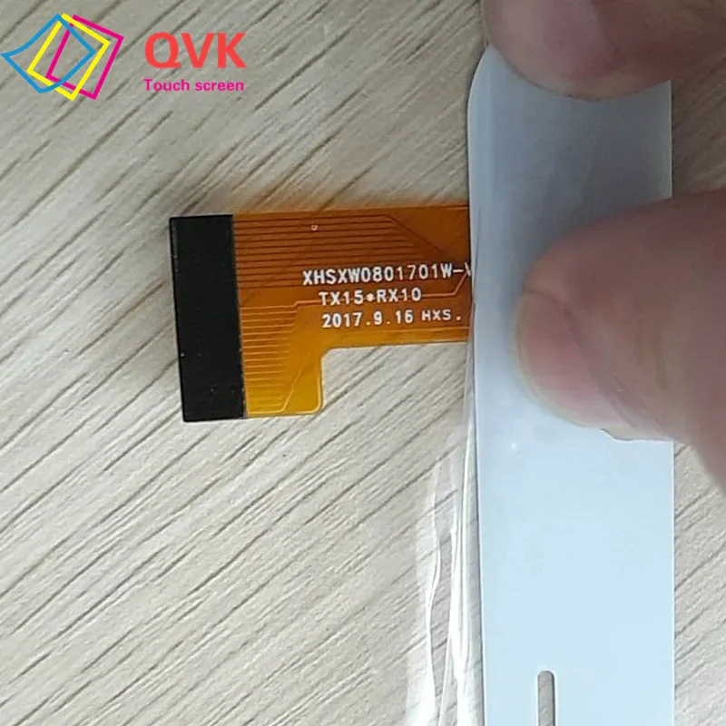 White 8 Inch P/N XHSXW0801701W TX15*RX10 2017.9.16 HXS Capacitive Touch Screen Repair Replacement Parts