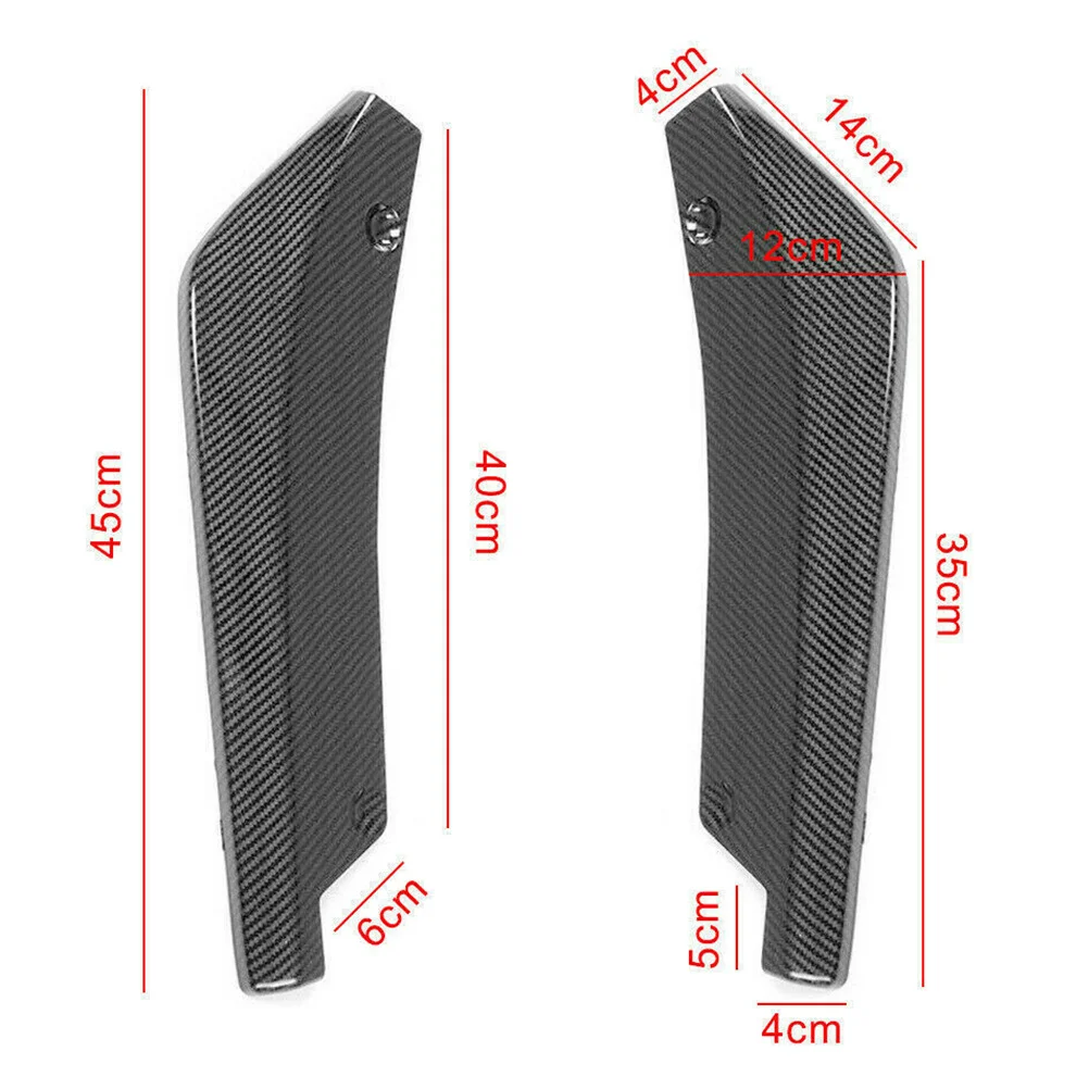 

Universal Car Spoiler Durable PP Material Smooth Driving Performance Aggressive Racing Look Anti-Collision Accessories Exterior