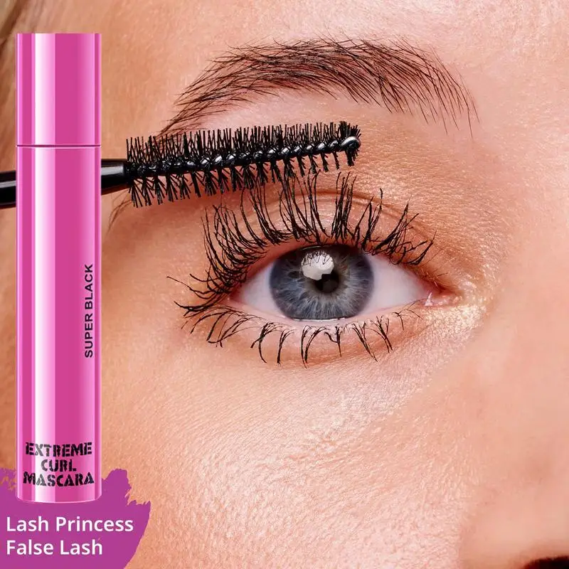 High Definition Mascara For Defined Waterproof Clean Volume Mascara 10ml Women Sweatproof Curling Mascara For Straight Lashes