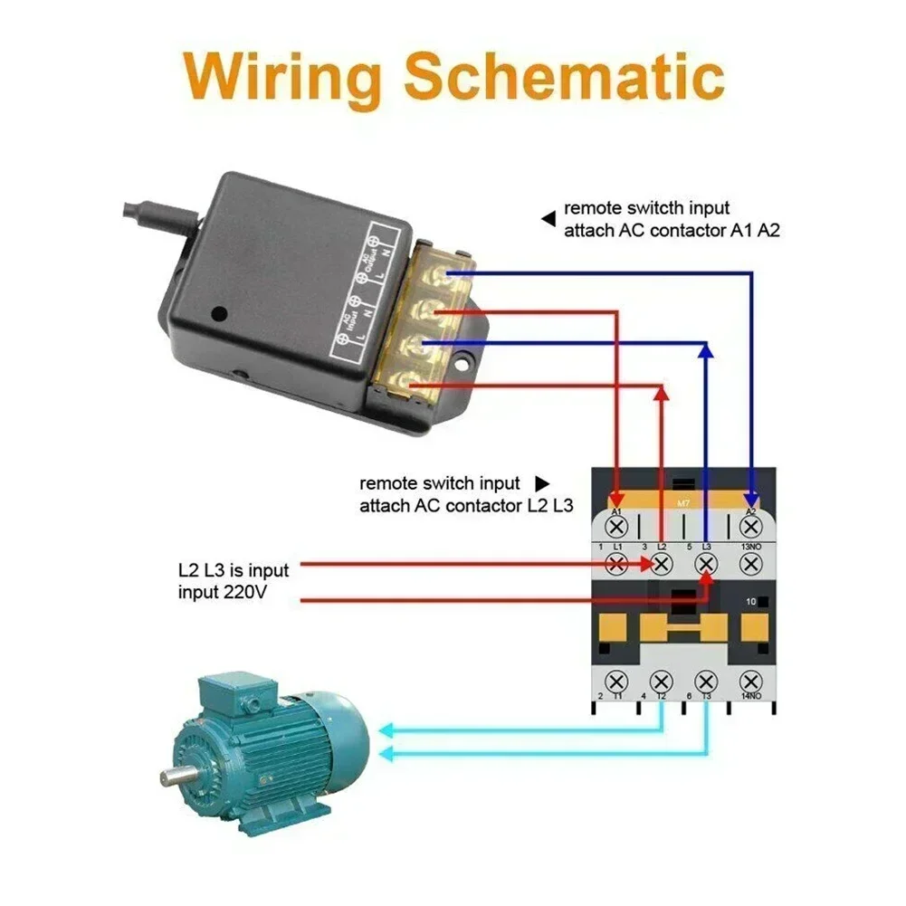 AC 90-256V Switch 433MHz Relay Switch Standby Power Consumption 0.1W Receiver Sensitivity -112dbm For Wireless Alarms