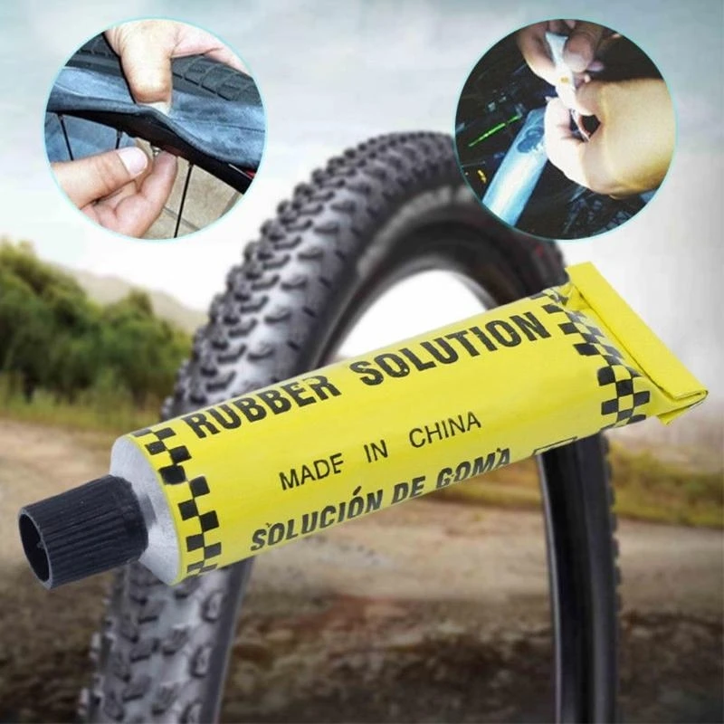 5 Pcs Tire Repair Rubber Adhesive MUMR999 Cement Rubber Solution