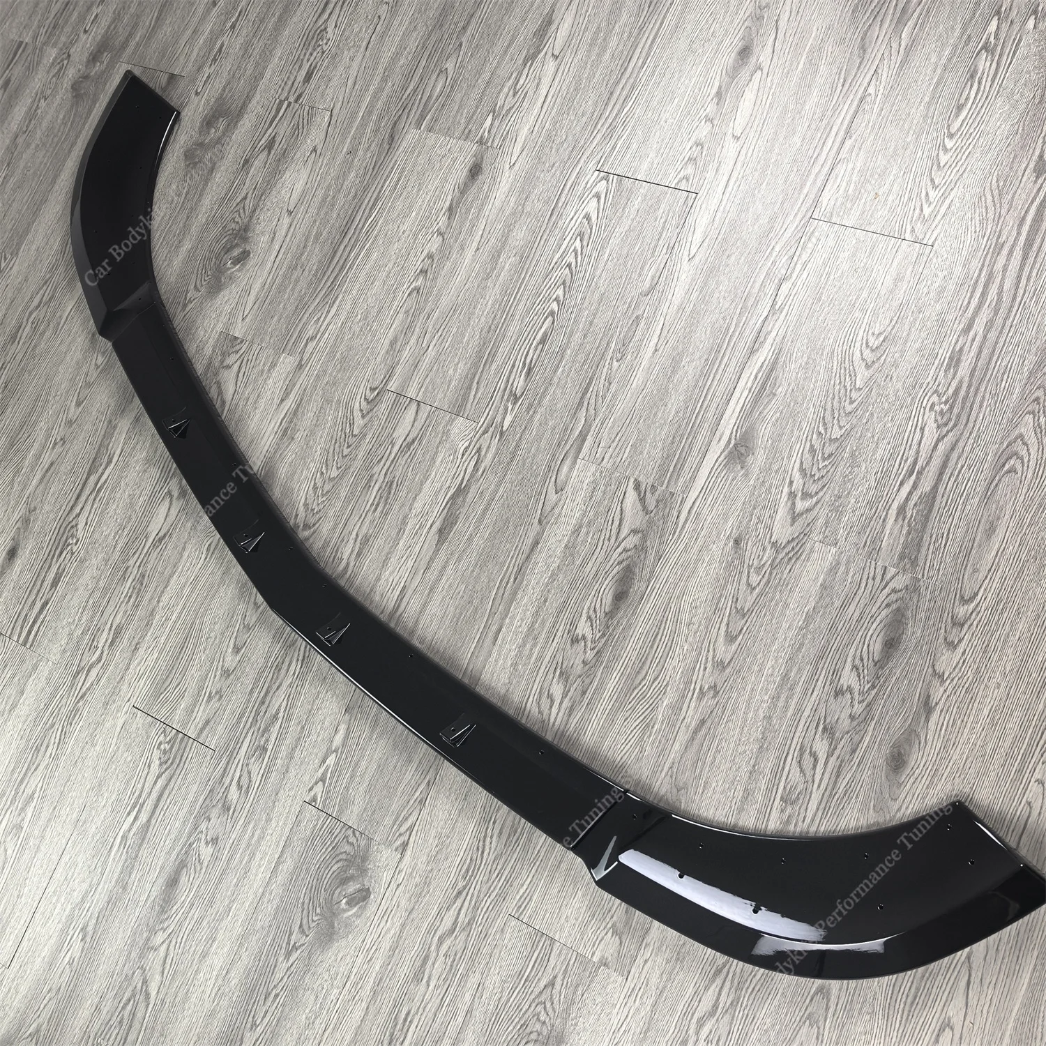 Front Splitter For Mercedes-Benz W204 C204 S204 C Coupe / Sedan / Estate AMG-Line 2011-2014 Facelift Spoiler Lip Diffuser view 4