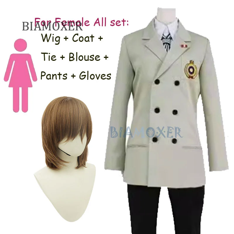 Goro Akechi Cosplay Pruik P5 Cosplay Schooluniform Pak Jas Stropdas gratis Handschoenen Cosplay Kostuum Outfit
