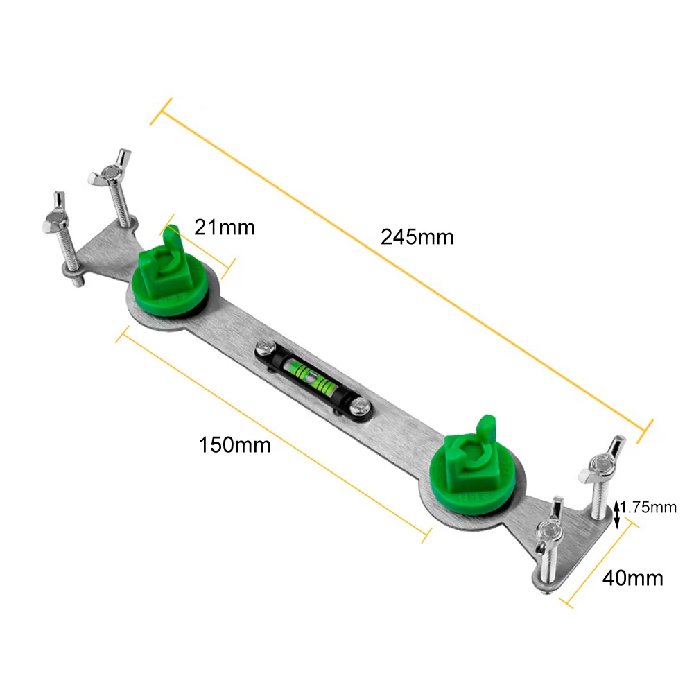  Metal Hot And Cold Water Pipe Leveler Shower Faucet Installation Level Wrench For Plumbing Adjustment Pipe Leveling Tool
