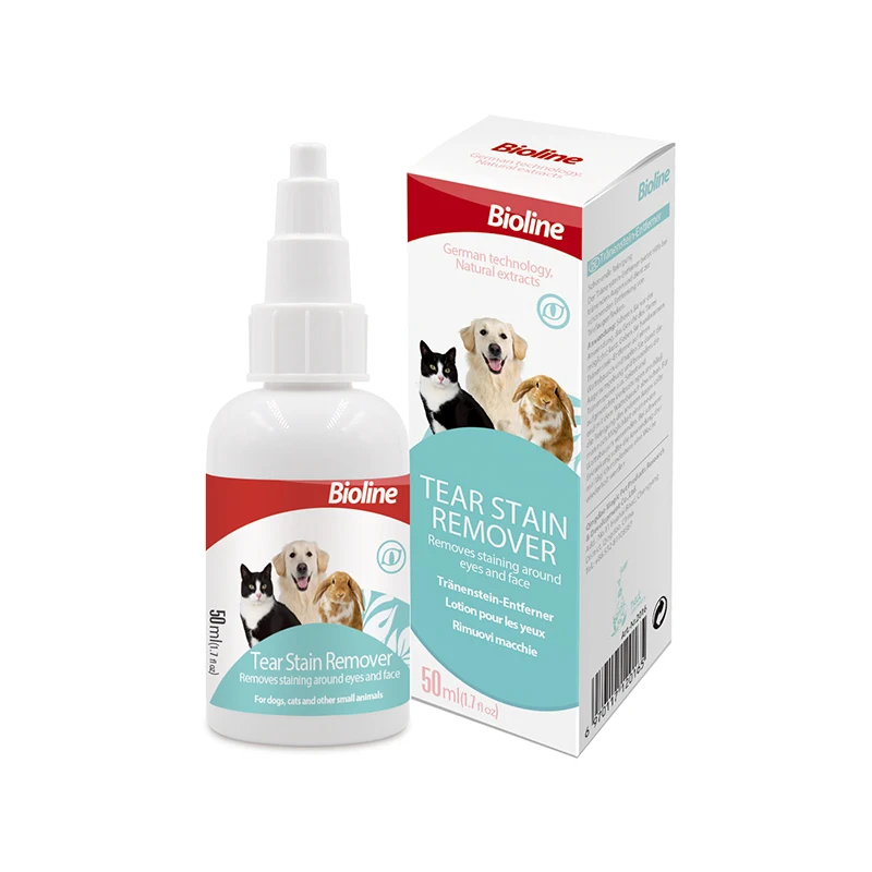 

Pet Tear Stain Remover Drops 50ml Pet Eye Cleaning Dogs Cats Health Supplies For Pet Shelter Home